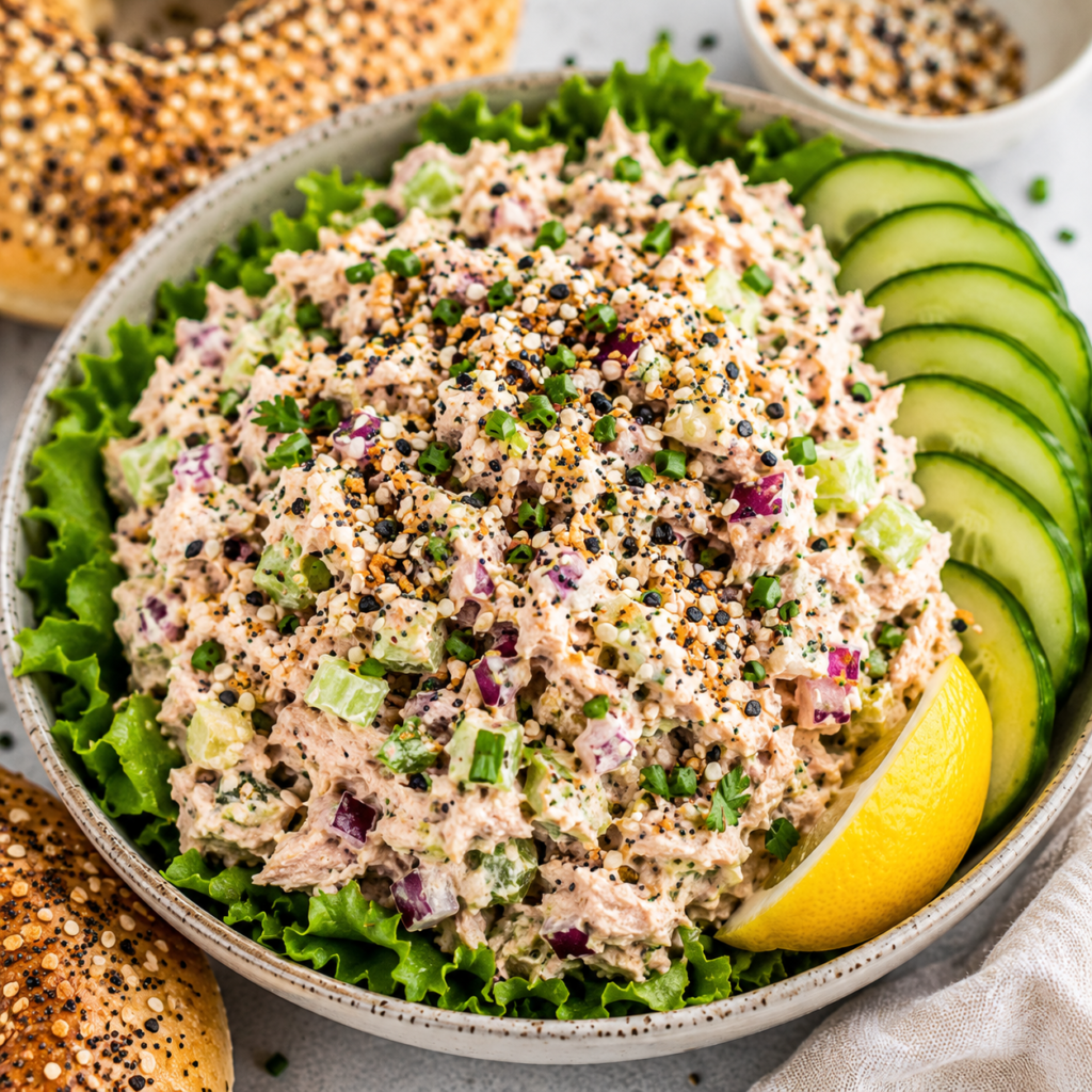 Everything Bagel Tuna Salad Recipe
